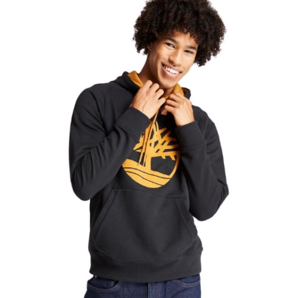 TIMBERLAND Men’s TBL Tree Logo Hoodie Size Medium